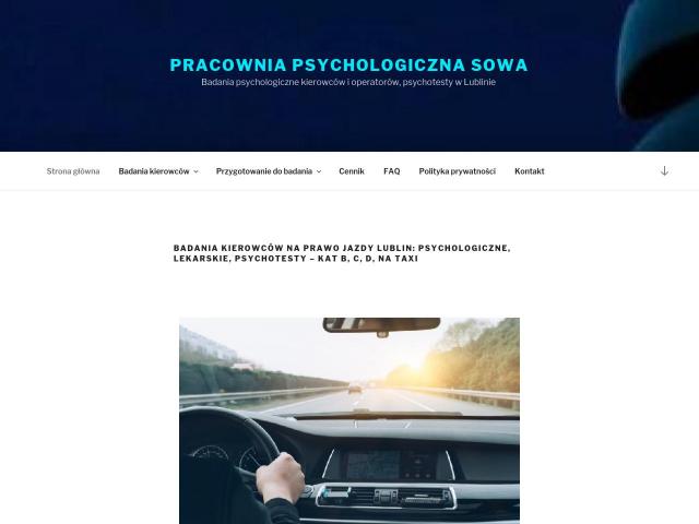 Pracownia psychologiczna SOWA